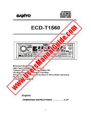 Vezi ECD-T1560 pdf Proprietarii Manual